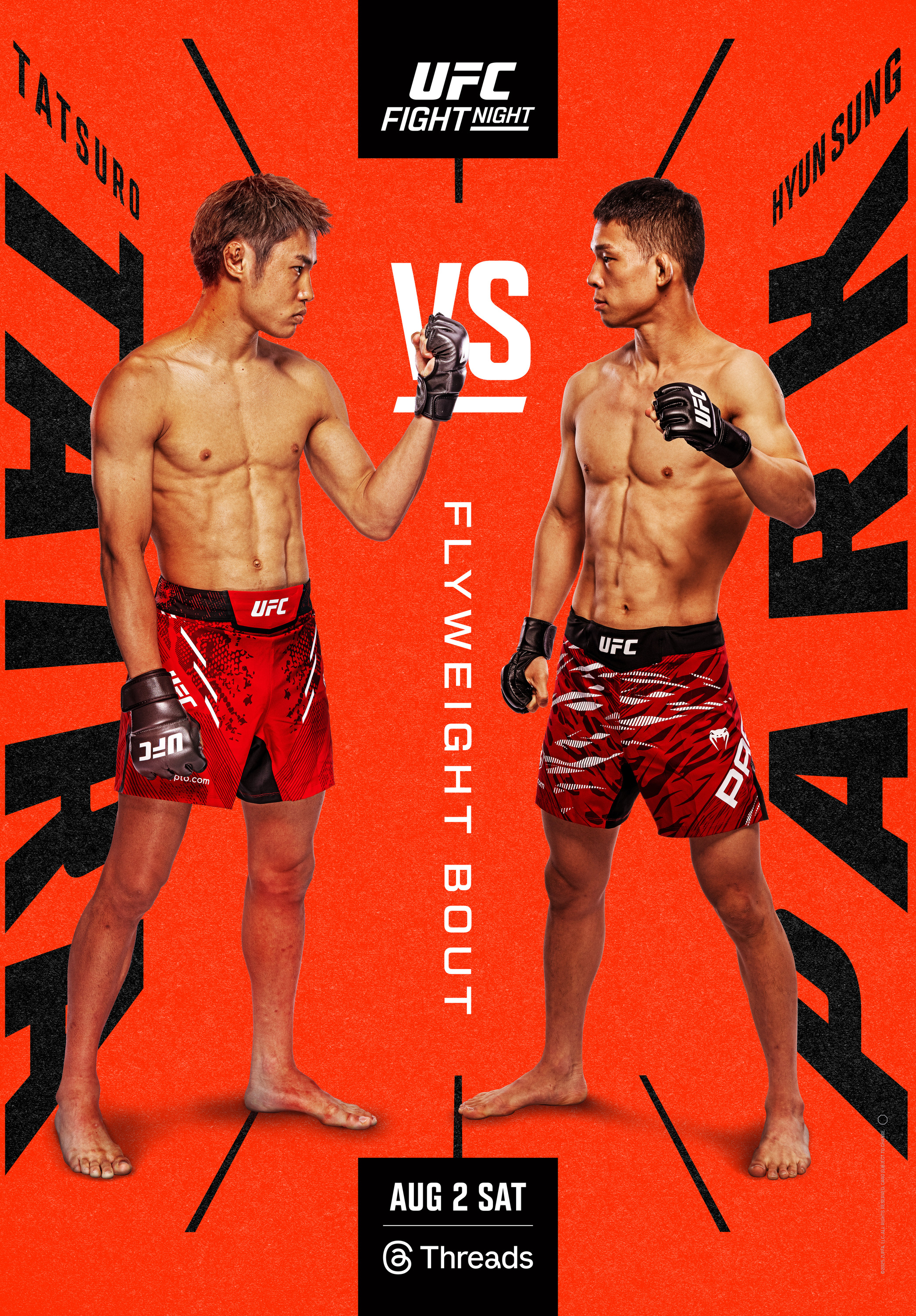 Mega Sized TV Poster Image for UFC Fight Night: Tatsuro vs Hyun Sung 