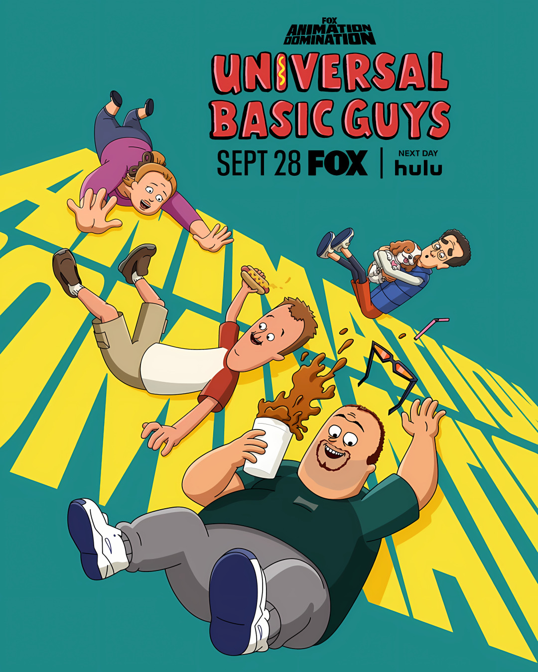Extra Large TV Poster Image for Universal Basic Guys (#2 of 2)