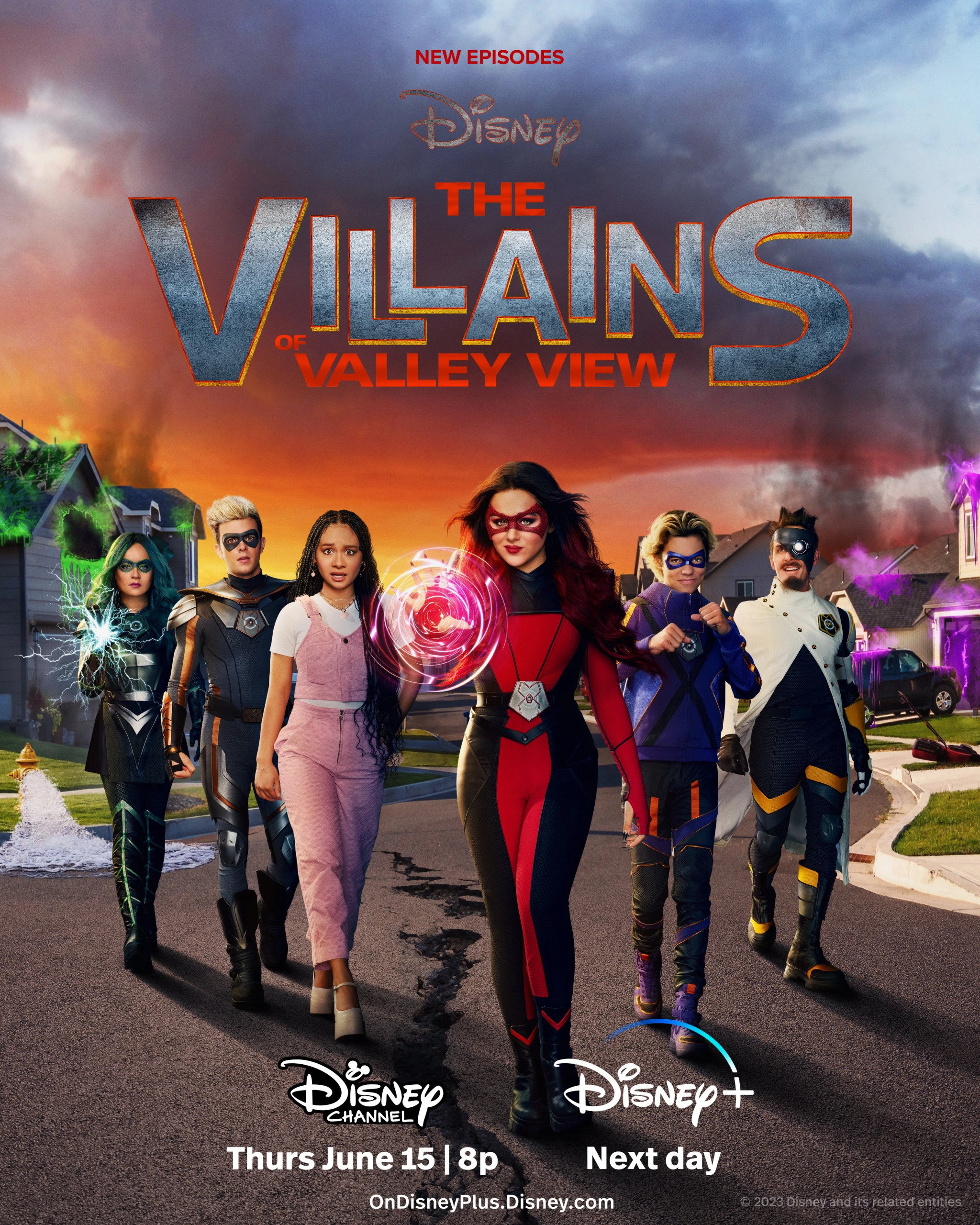 Mega Sized TV Poster Image for The Villains of Valley View 