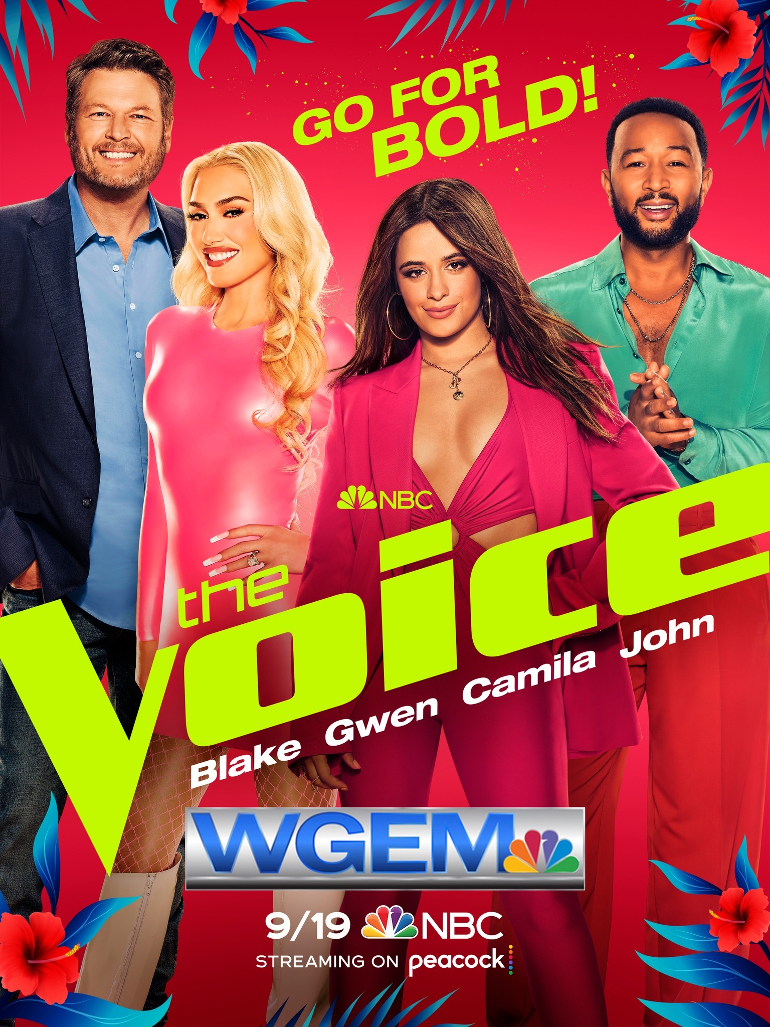 Mega Sized TV Poster Image for The Voice (#13 of 13)