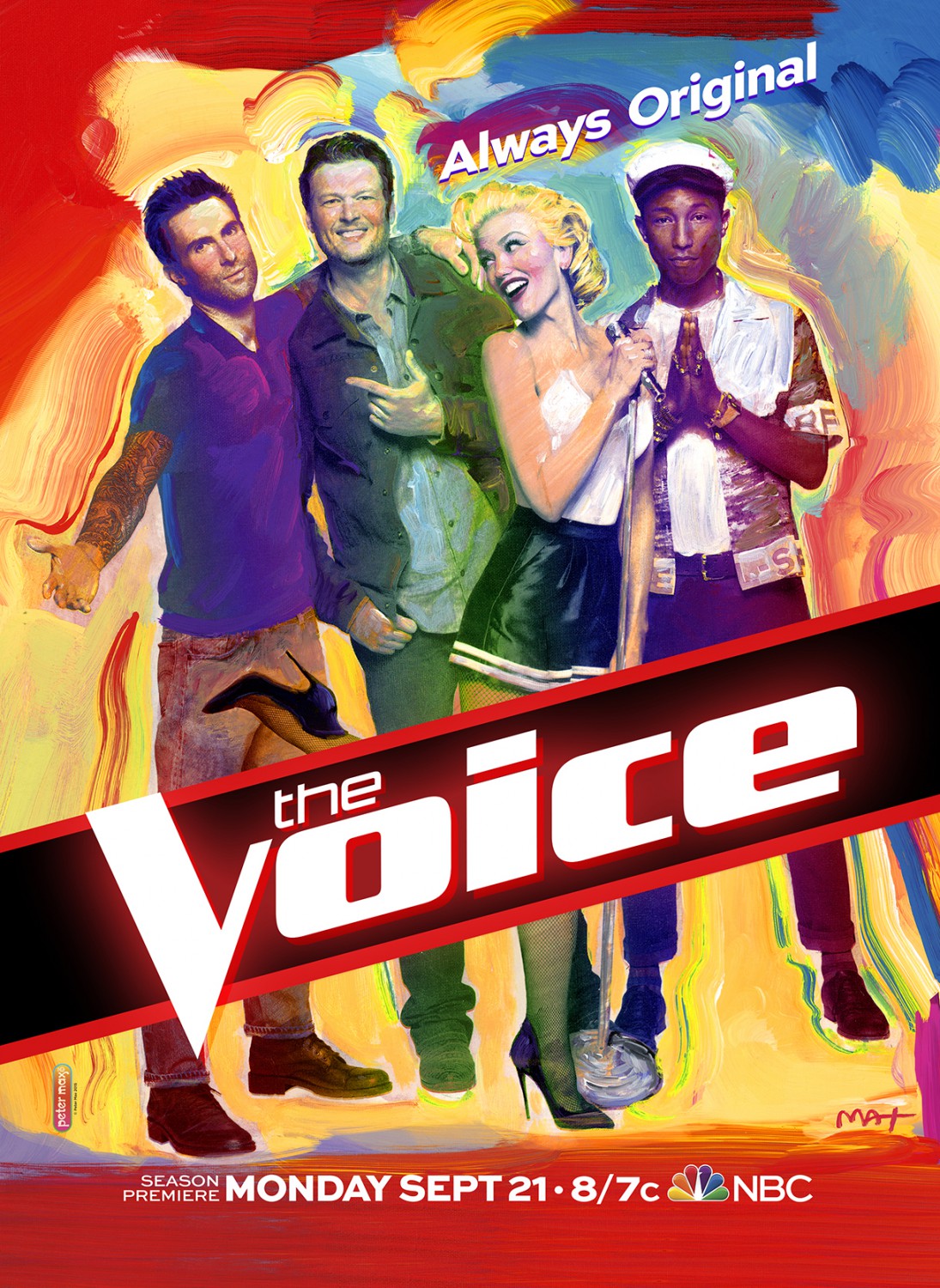 Extra Large TV Poster Image for The Voice (#9 of 13)