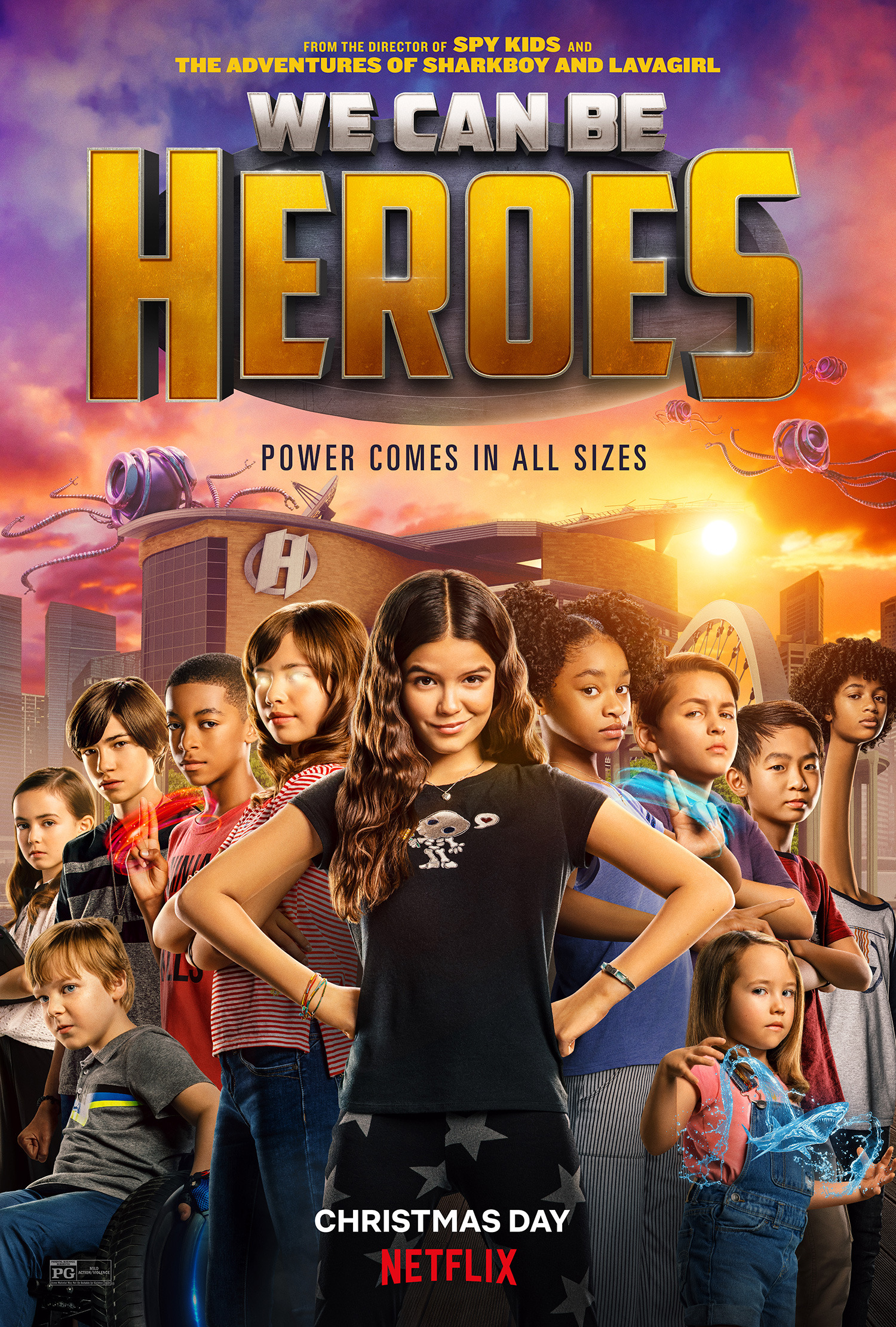Mega Sized TV Poster Image for We Can Be Heroes (#1 of 12)