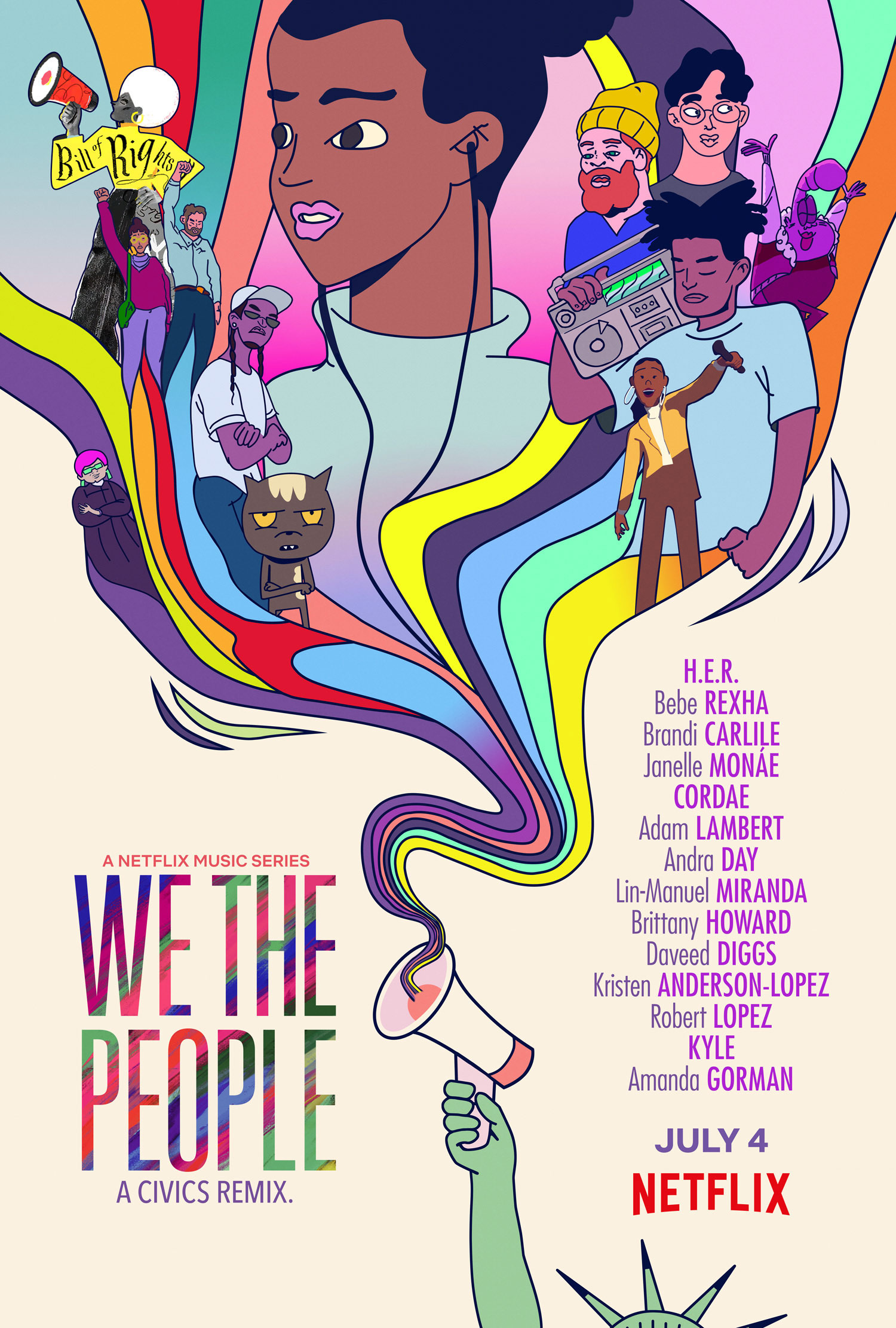 Mega Sized TV Poster Image for We the People 