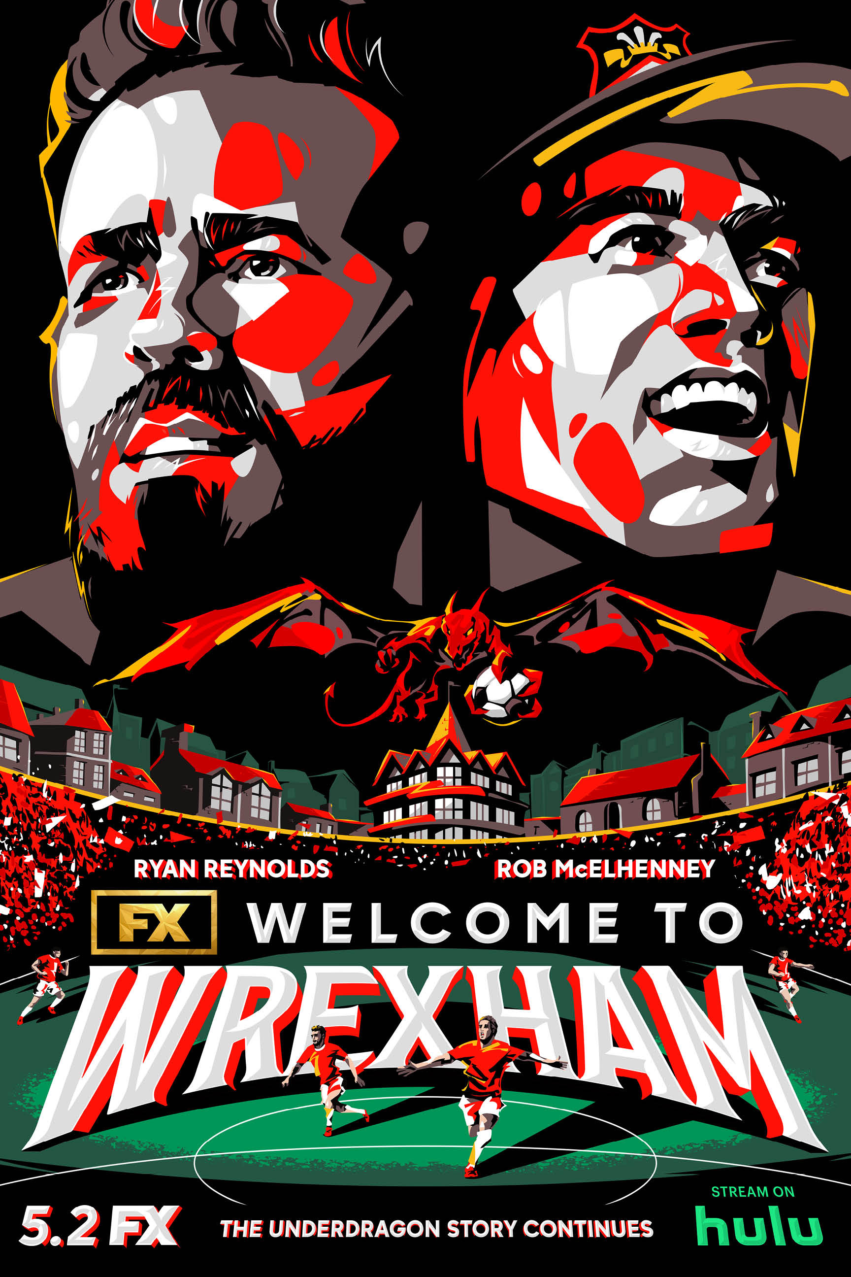 Mega Sized TV Poster Image for Welcome to Wrexham (#3 of 3)