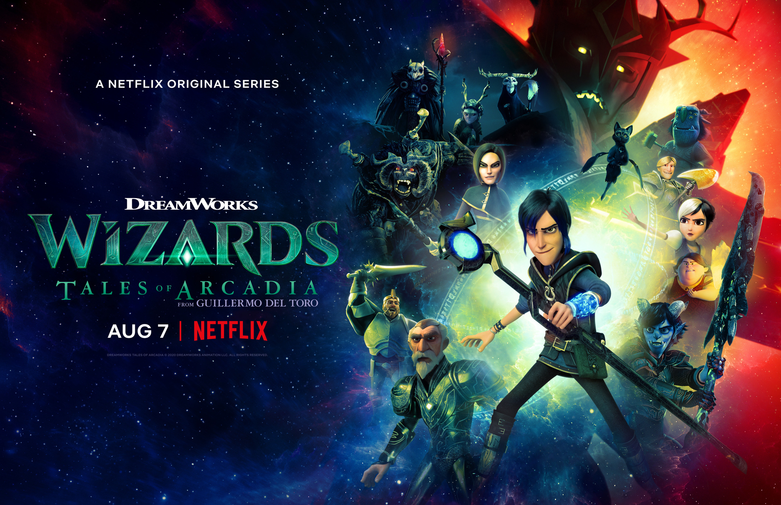 Mega Sized TV Poster Image for Wizards: Tales of Arcadia (#2 of 2)