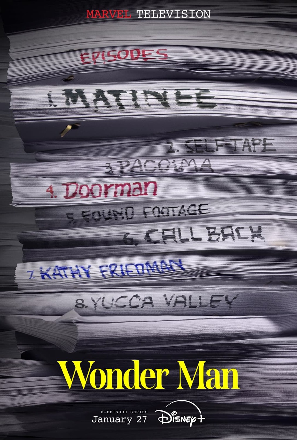 Extra Large TV Poster Image for Wonder Man (#3 of 3)