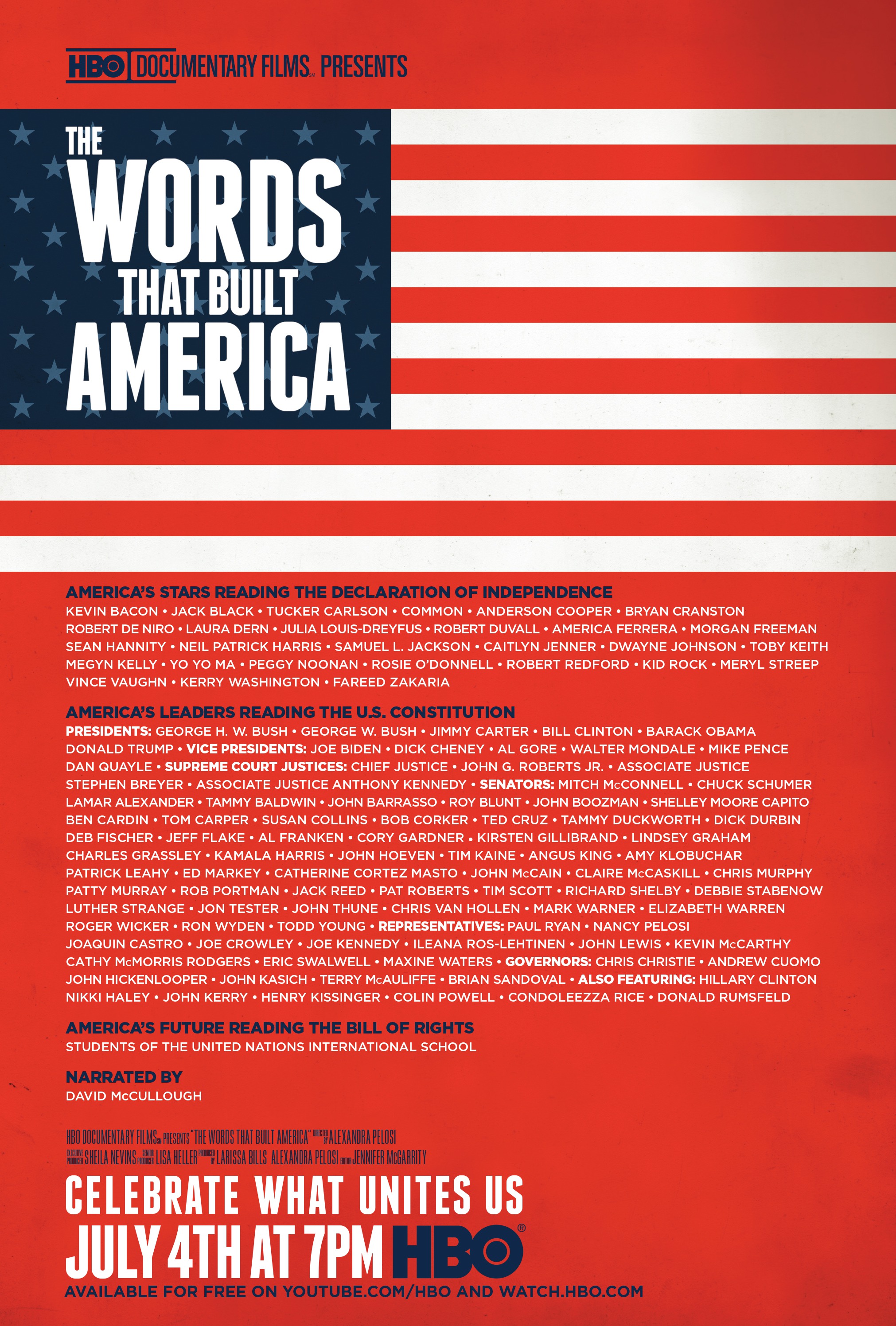 Mega Sized TV Poster Image for The Words That Built America 