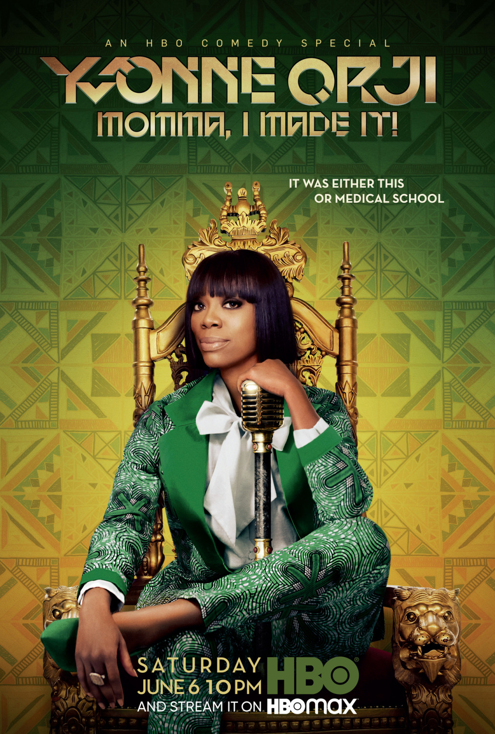 Extra Large TV Poster Image for Yvonne Orji: Momma, I Made It 